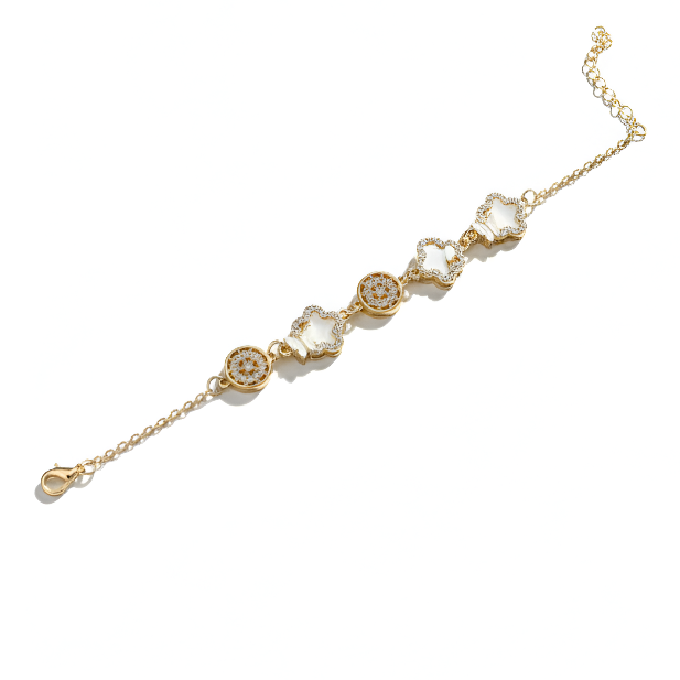 Butterfly Clover Bracelet