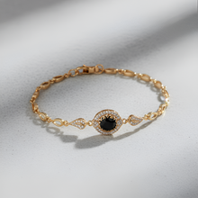 Elegent Black Crysal Bracelet