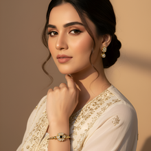 Adjustable Flower Bangle